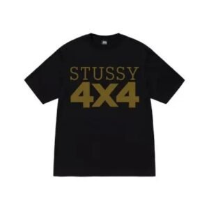 Stussy 4X4 Tee Black