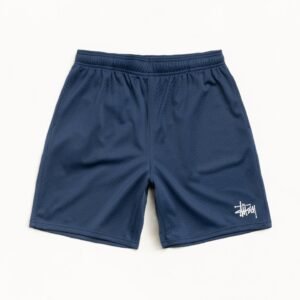 STUSSY BASIC MESH BLUE SHORT