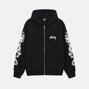 STUSSY DRAGONS ZIP HOODIE