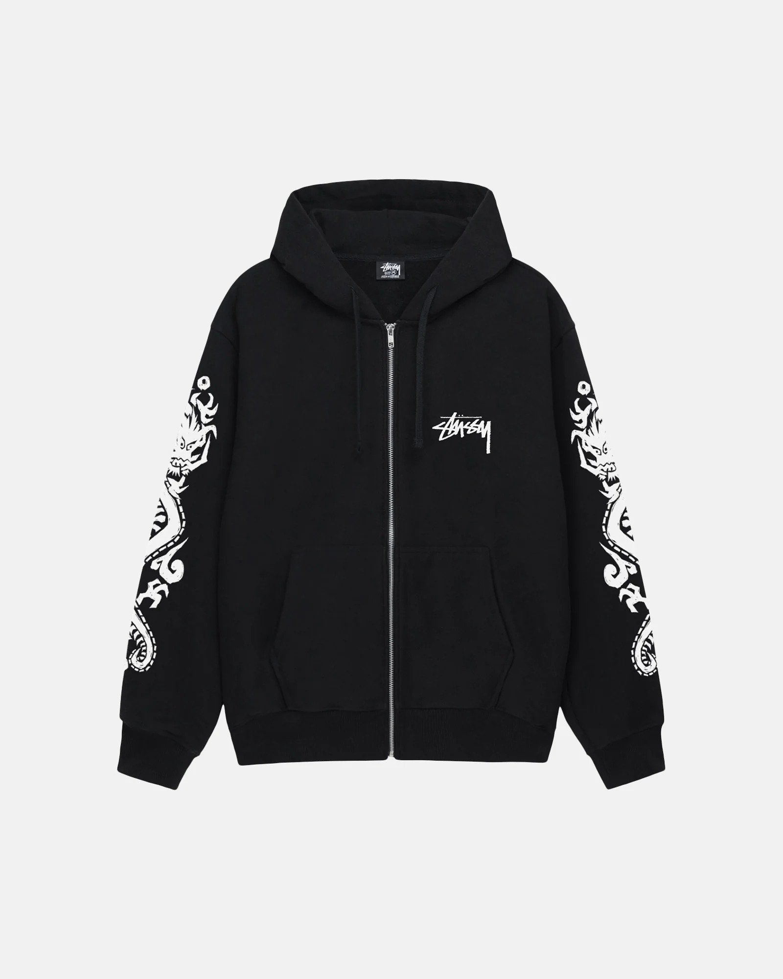 STUSSY DRAGONS ZIP HOODIE STUSSY DRAGONS ZIP HOODIE