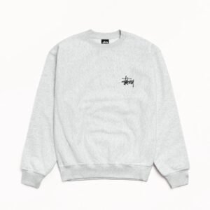 Stussy Crew Neck Pullover Sweatshirt White