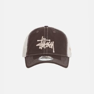 brown stussy hat
